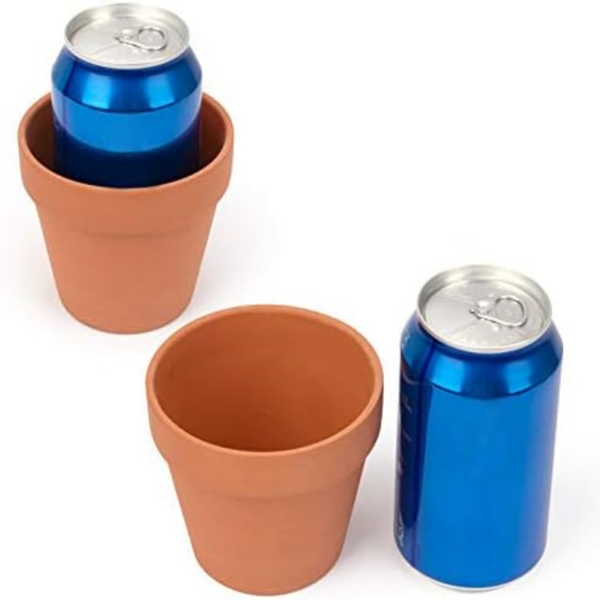 6 個 4 インチテラコッタポットフラワーポット粘土陶器プラ - Echeveria Succulent のレビューと価格